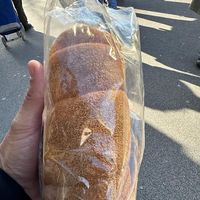 Cinnamon-sugar chimney cake at Fitzkey Chimney Cake - Food Stand in Budapest