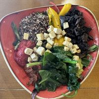 Vegan salad  at Zenith Brunch & Cocktails in Madrid