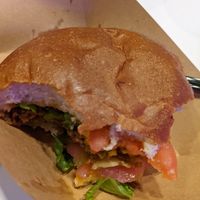 Burger at Meta Burger in Boulder