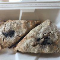 Blueberry scones at Wildflour Bakery and Cafe in West Seattle