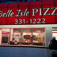   at Belle Isle Pizza in Detroit