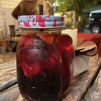 Sangria  at Fritas Cuban Burger Cafe in Key West
