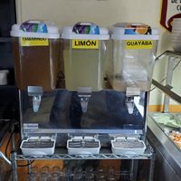 Agua del dia is included. at El Apetito Buffet in Oaxaca