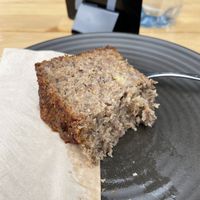 Vegan banana bread  at Black Market Roaster in Thirroul