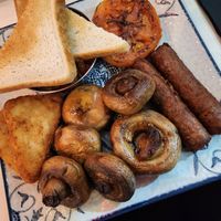 Full vegan breakfast at The Little Rock Restaurant & Bar in 