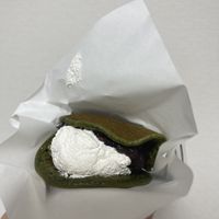 Matcha dorayaki #Veganuary at Dolala in Yokohama