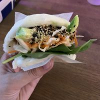 Vegan bao  at Kung Fu Street Food in Copenhagen