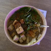 Vegan Ramen Soup  at Kung Fu Street Food in Copenhagen