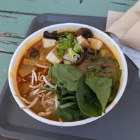 Tofu ramen at Kung Fu Street Food in Copenhagen