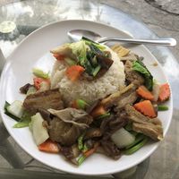 Veggies and tofu  #Veganuary at Tukta in Koh Tao