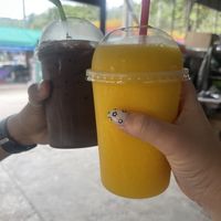 Cocoa and mango   at Tukta in Koh Tao