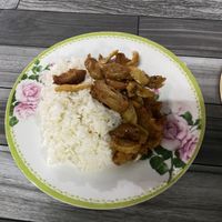 Garlic pepper chicken   at Tukta in Koh Tao