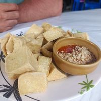 Frid tofu at Tukta in Koh Tao