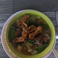 Noodle soup at Tukta in Koh Tao