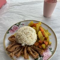 Vegan food  at Tukta in Koh Tao