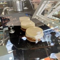 Vegan cheesecakes   at Corner on the Square in Beauly