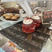 Vegan cakes   at Corner on the Square in Beauly