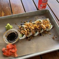 Crunchy spicy roll without spicy mayo at Horu Sushi Kitchen in Plano