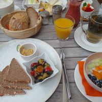 Veganes Frühstück at Café Endlich in Bad Koenig