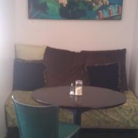 Another seating choice.  at Adama in Santa Barbara