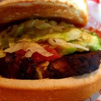 grain patty good at Red Robin in Northridge
