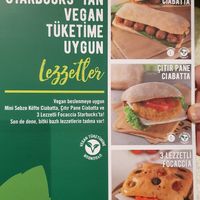 Description of the sandwiches at Starbucks in Istanbul
