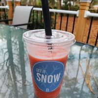 Strawberry Banana smoothie at Blend in Jacksonville