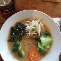 Vegan tantan men at Japan Cafe in Koh Phangan