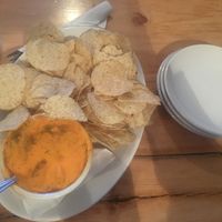 Delicious cashew based nacho cheese at Sweet Melissa Cafe in Laramie