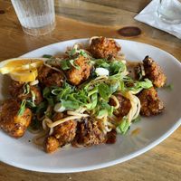 General Tso’s Cauliflower  at Sweet Melissa Cafe in Laramie