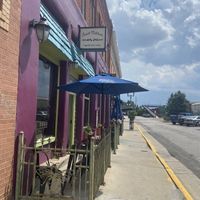 Entrance  at Sweet Melissa Cafe in Laramie