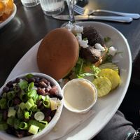 Sweet potato falafel (made gluten free)  at Sweet Melissa Cafe in Laramie