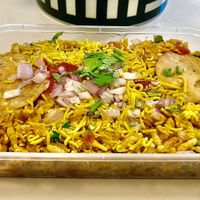 Bhel puri at Urban Tadka in Dubai