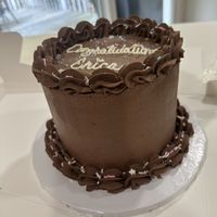 Chocolate cake   at Veg on Board in Calverton