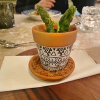 Tasting menu course 2 at The Four Rooms of Mrs. Safija in Sarajevo