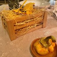 Tasting menu course 4 at The Four Rooms of Mrs. Safija in Sarajevo