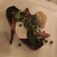 Vegan Steak with couscous at The Four Rooms of Mrs. Safija in Sarajevo