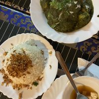 Rice. Green curry with tofu    at RD's in Lisbon