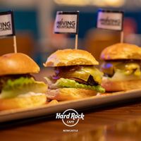 Sliders at Hard Rock Cafe in Newcastle Upon Tyne