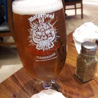 Motorhead Over Kill Beer. at Hard Rock Cafe in Newcastle Upon Tyne