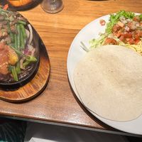 Fajitas  at Hard Rock Cafe in Newcastle Upon Tyne