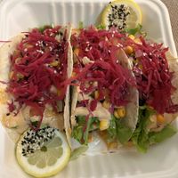 Tacos  at Eduardos Hideaway in Noord