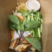 #10 Rickety Rickshaw Bowl  at Chau Veggie Express in Vancouver