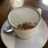 Chai latte  at Chau Veggie Express in Vancouver