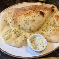 Garlic bread  at Filling Station in Inverness