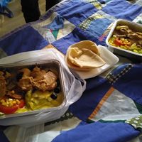 came with some bread which I didn't care for. at Marafina in Berlin