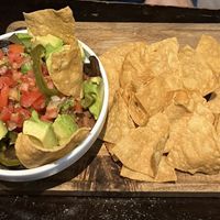 Chifrijo, listed as a starter but easily big enough for a main course  at Kooks Smokehouse and Bar in Santa Teresa