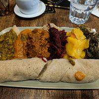 Vegan six at Gursha in Dublin