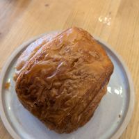 Pain au chocolate at Gecko Coffeehouse in East London