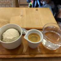 Affogatto at Gecko Coffeehouse in East London